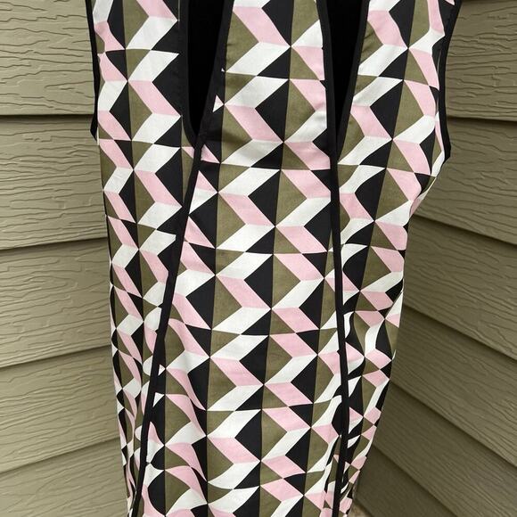 Renee C. Sleeveless tank top with geometric print, women's XL - Picture 7 of 10